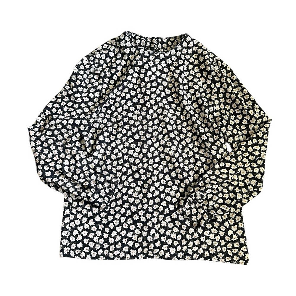 Vintage Personal Floral Print Top